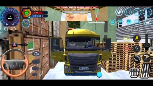 Truck Simulator Vietnam - Cargo Truck City Driving - Truck Game Android Gameplay смотреть онлайн