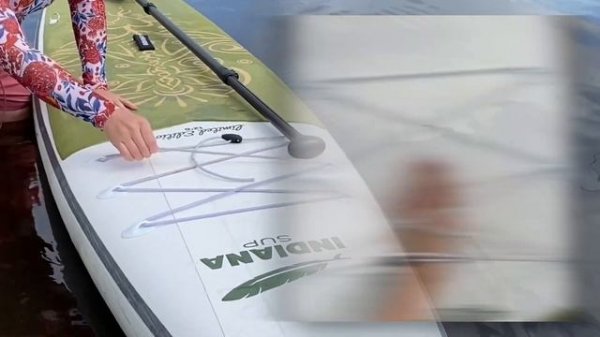 Швейцарский САП борд - красивая и качественная SUP доска Indiana touring 12'6