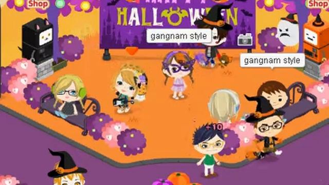 ameba pico- halloween gangnam style! смотреть онлайн