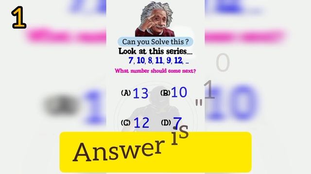 general knowledge quiz multiple choice 😇 Math Puzzle 🧩 arithmetic sequence #maths #science #puzzle смотреть онлайн