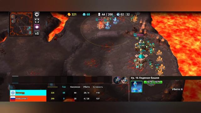 1/32 Acies CIS Community tournament. Hlebushek7 vs Ravengg. Мобильная РТС. Acies Battle Runes смотреть онлайн