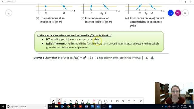 Rolle's Theorem смотреть онлайн