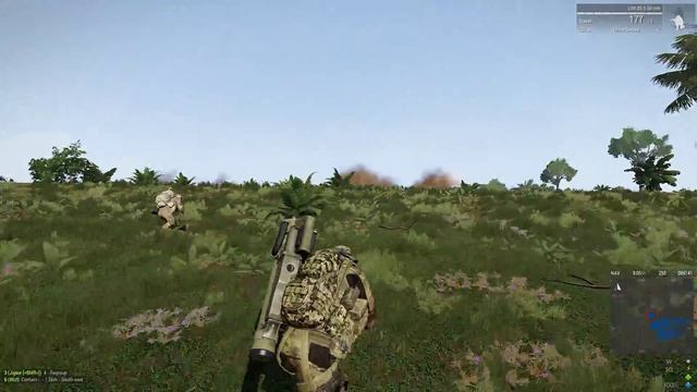 OFFICIAL Arma 3 =BMR= Video Saint Kapaulio big group sweeping town смотреть онлайн
