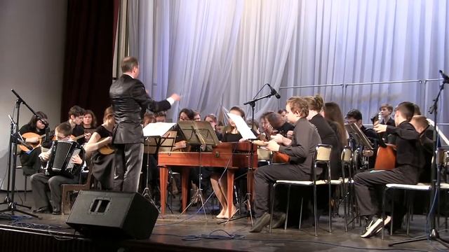 Оркестр народных инструментов, рук.Языков Е.Н. Евгений Дербенко "Виртуоз", солист Егор Соловьёв. смотреть онлайн