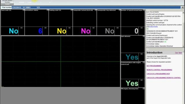 Supervag Key 2013 Immobilizer status VAG cars up to 2010 (SPVG, formerly SuperVAG) смотреть онлайн