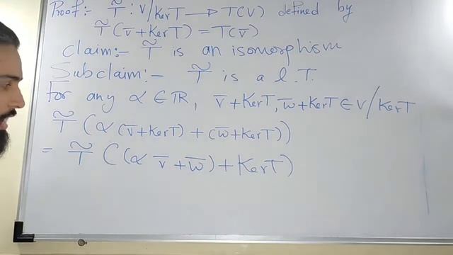 PROOF : First isomorphism theorem in linear algebra | LINEAR ALGEBRA | TYBSC | MU смотреть онлайн