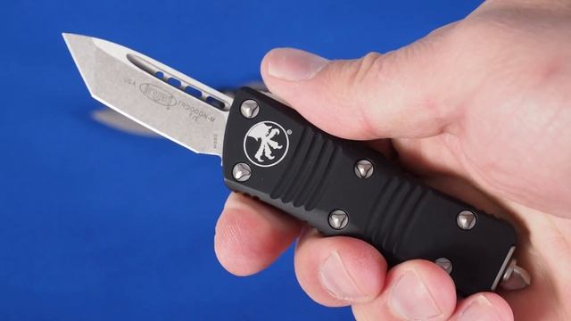 НОЖИ MICROTECH MINI TROODON с клинком М390 Tanto vs Dagger USA смотреть онлайн
