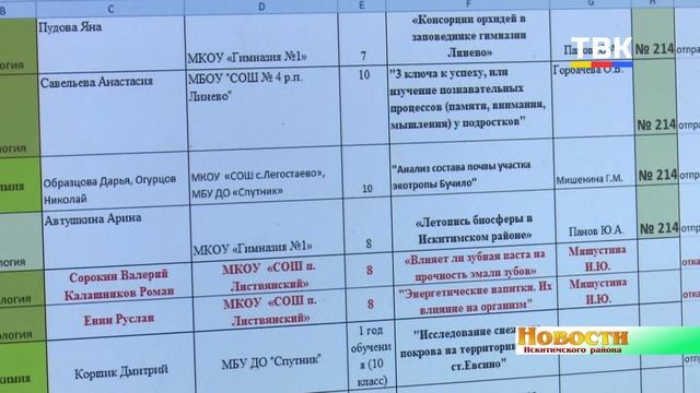 Научно-практическую конференцию школьников в Искитимском районе решено провести дистанционно смотреть онлайн
