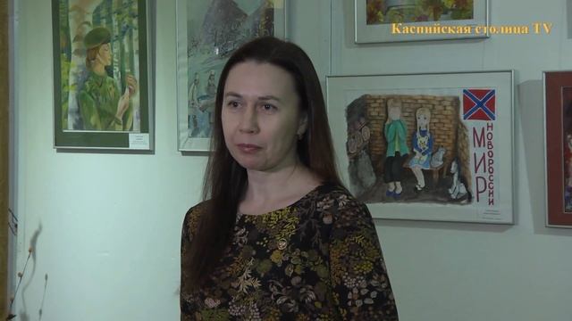 Выставка воспитанников Детских художественных школ г. Донецка «Война и мир глазами детей Донецка». смотреть онлайн