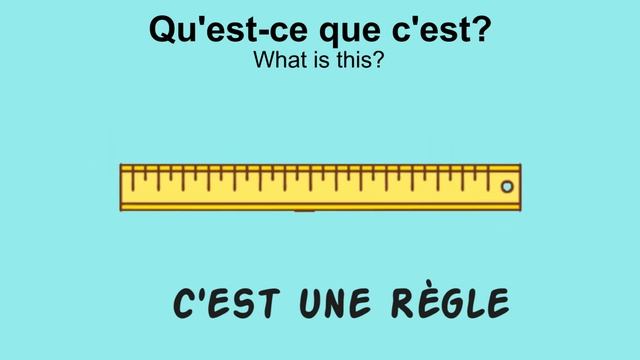 French Vocabulary- Classroom objects- Les objets dans la salle de classe/ Les fournitures scolaires смотреть онлайн
