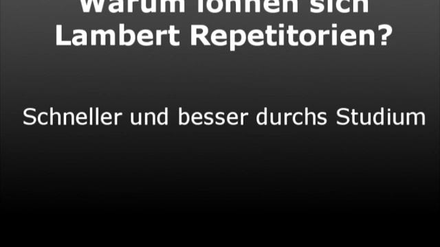 Online-Repetitorien von Daniel Lambert смотреть онлайн