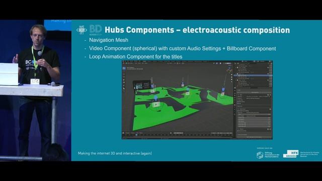 Making the internet 3D and interactive (again) — Blender Conference 2024 смотреть онлайн
