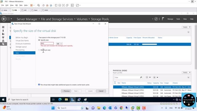 027 Windows server 2022 - Storage Pool смотреть онлайн