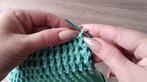 Проще некуда🔥двухцветный узор спицами горизонтальными рядами #узордляначинающих #двухцветныйузор