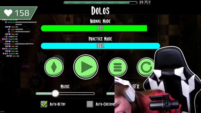DOLOS 100% (EXTREME DEMON) | Geometry Dash смотреть онлайн