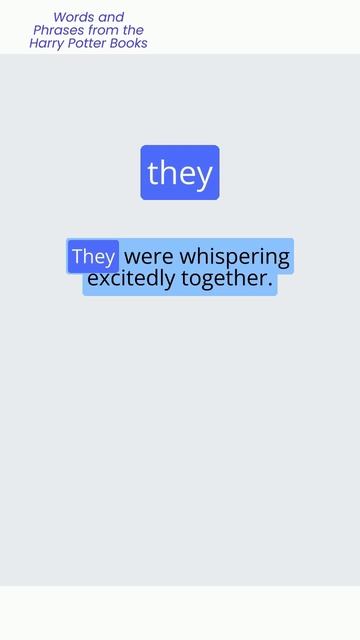 they / Все слова и фразы из книг о Гарри Поттере смотреть онлайн
