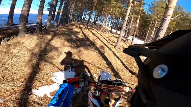 Первый норм выезд на 2Т. GAS GAS EC300. Зимний сад смотреть онлайн