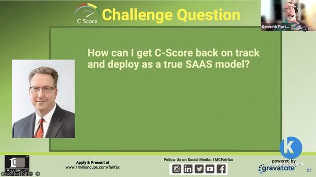 CScore | Carl Wallace | 1MillionCups Fairfax смотреть онлайн