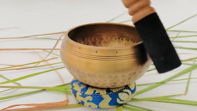 Handmade Tibetan Singing Bowl Harmonic Sound смотреть онлайн