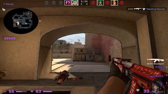 CSGO POV | NaVi b1t (26-16) 85% HS Mirage POV | matchmaking | Apr 25, 2023 смотреть онлайн