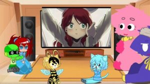 Poppy laytme react to poppy story/Реакция поппи плейтайм на сторию поппи(ч.о.)