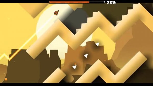 Geometry Dash- Spike Gauntlet (Level 4) Desert Bounce by Dashtrict (All coins)