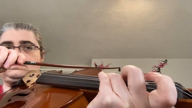 F Sharp Harmonic Minor Scale and arpeggio, 1 octave, A Year of Folk Tunes for Viola смотреть онлайн