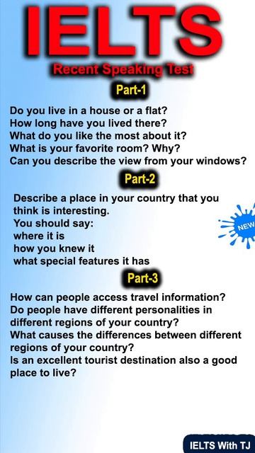 IELTS Recent Speaking Test Question 2024 смотреть онлайн