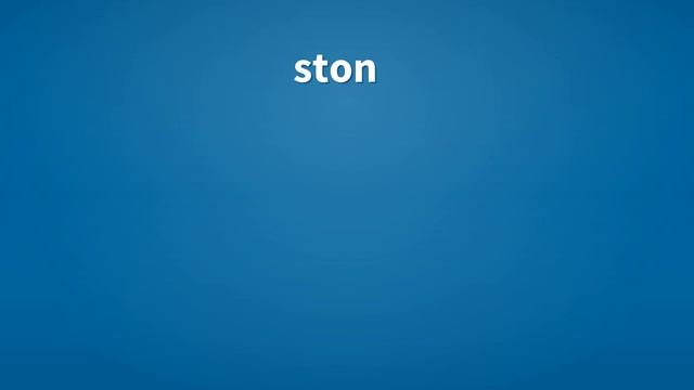 Stone | Meaning of stone смотреть онлайн