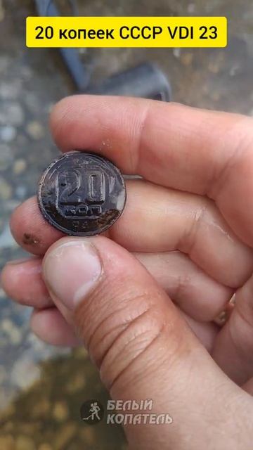 Металлоискатель Nokta Legend 20 копеек 1942 года - VDI 23 смотреть онлайн