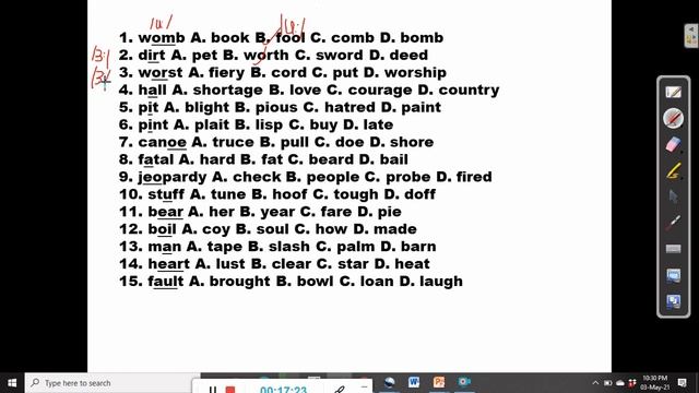 ORAL ENGLISH TEST: HOW TO ANSWER QUESTIONS ON VOWEL SOUNDS смотреть онлайн
