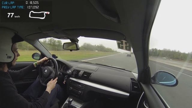 BMW 120d vs Volvo S60 - Circuit de Regniowez - 26/04/15 смотреть онлайн