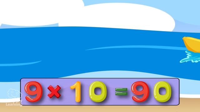 9 Times Table Song: Easy Peasy Maths | Educational Videos For Kids