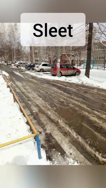 Winter Weather Vocabulary / Английские слова на тему Зимняя Погода смотреть онлайн