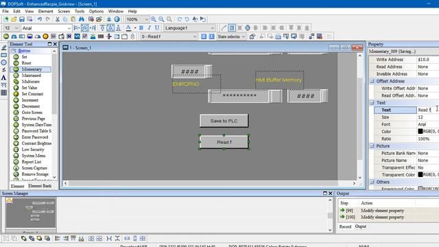 Delta HMI Programming enhanced recipe and gridview смотреть онлайн