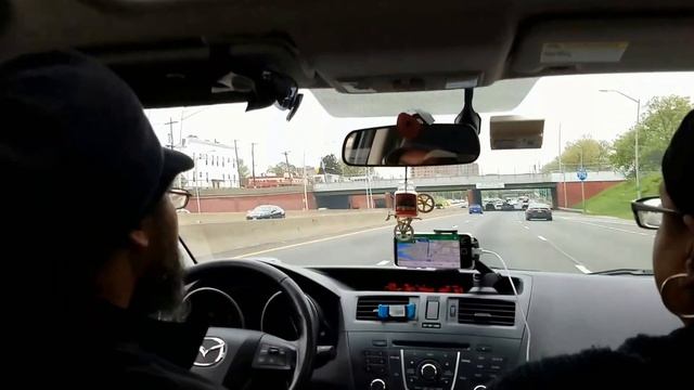 Driving on Brucker Expressway in The Bronx смотреть онлайн