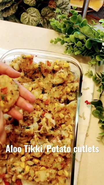 Pure VEG 👍Aloo Tikki/Potato cutlets 😋Perfect Recipe & yummy #shorts#cooking смотреть онлайн