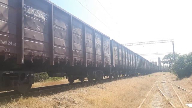 Электровоз ВЛ11М6-508 с грузовым поездом смотреть онлайн