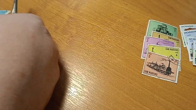 филателия марки хобби stamp philately hobby письмо с марками из Израиля смотреть онлайн