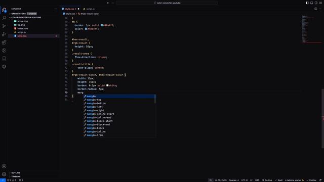 Конвертер Цветов на JavaScript за 7 минут! RGB & HEX смотреть онлайн