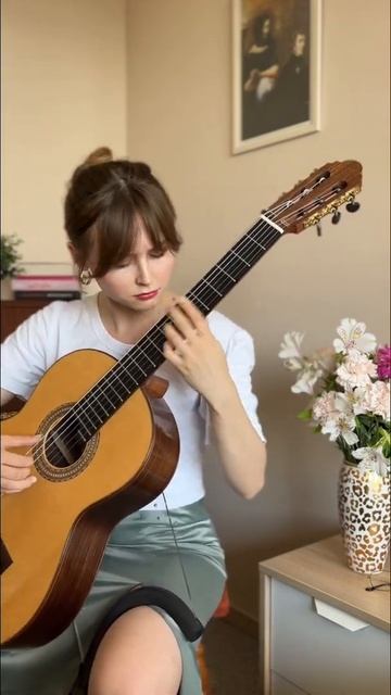 Spanish Romance 💚 #spanishromance #classicalguitar #spanishguitar #guitar #classicalmusic смотреть онлайн