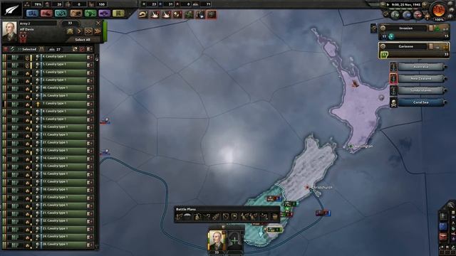 Hearts of Iron IV, Rise of New Zealand, 9, Let's Play, How to, Video смотреть онлайн