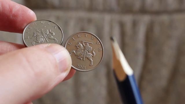 ЛИТВА 1 лит 2001 года. ДВЕ РАЗНОВИДНОСТИ!!! смотреть онлайн