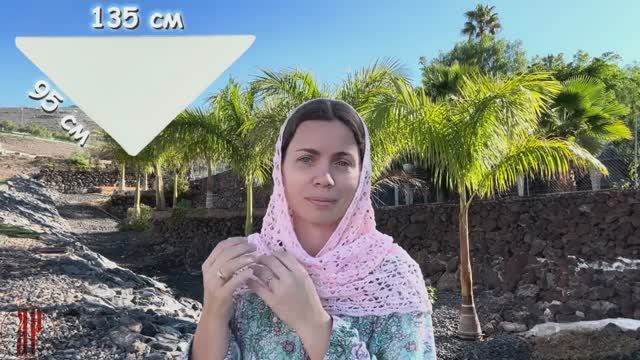 КОСЫНКА в храм.Вязание крючком.✨Вяжем вместе с АННА РЕГЕНТ смотреть онлайн