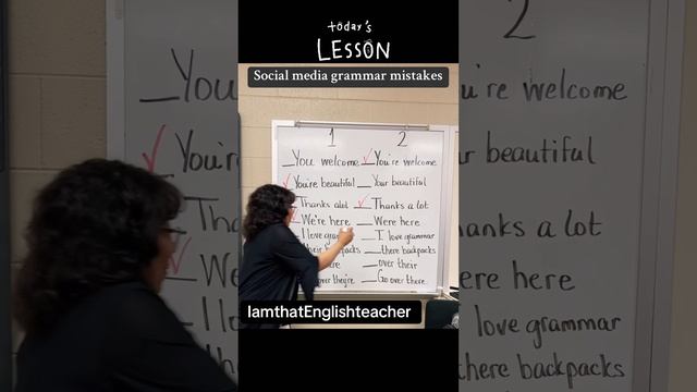 Grammar mistakes you see on social media. #grammareducator смотреть онлайн
