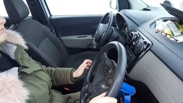 Зимнее вождение 11.02.18 Настя крутит тренажер смотреть онлайн