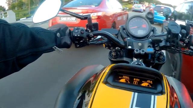 Yamaha V-max 1700 大魔1700 60th anniversary version - Traffic Jam смотреть онлайн