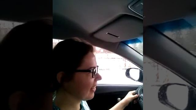 Обучение вождению в Умной Автошколе. За рулем ученица Анастасия. Инструктор Поливанов М. смотреть онлайн