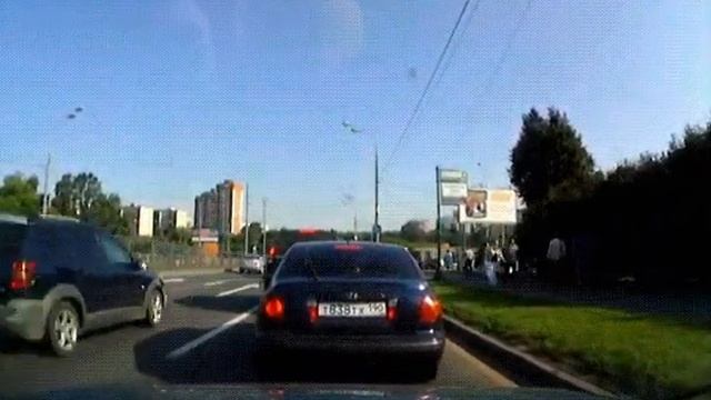 ПДД РФ Инцидент с велосипедистом смотреть онлайн