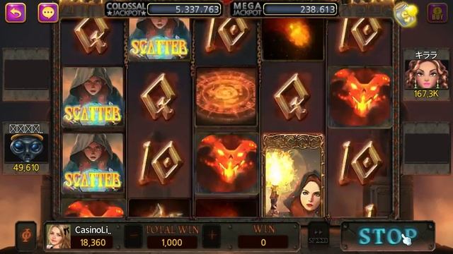 Casino Live - Tales of magic Slots Theme смотреть онлайн